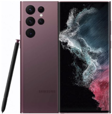 Samsung Galaxy S22 Ultra Snapdragon  Бургунди 128gb б/у