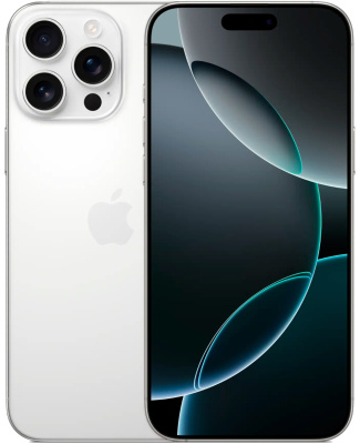 iPhone 16 Pro Max Новый Sim+Esim white_titanium 256gb