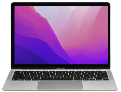 Macbook Air 2020 (13 дюймов, M1, 8GB) , РСТ Silver 256gb