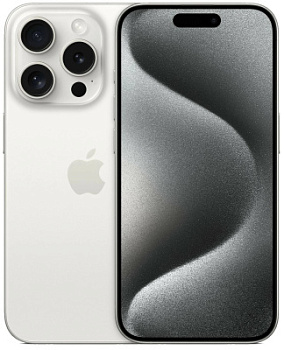 iPhone 15 Pro ESim  White Titanium 256gb б/у